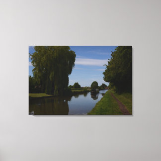 Engels kanaal scène canvas afdruk