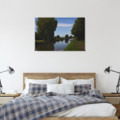 Engels kanaal scène canvas afdruk (Insitu (Slaapkamer))