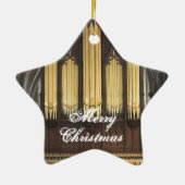 Engels Kerst orgel ornament (Achterkant)