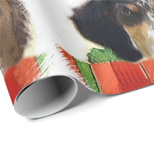 Engels kerstfeest cadeaupapier (Rol Hoek)