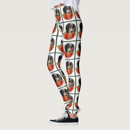 Engels kerstfeest leggings (Links)