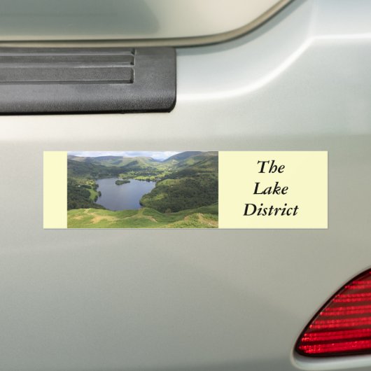 Engels Lake District Bumpersticker (Op auto)