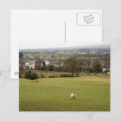 Engels land briefkaart (Voorkant / Achterkant)