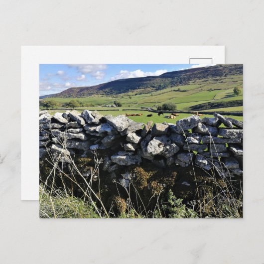 Engels land briefkaart (Voorkant / Achterkant)