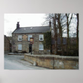 Engels land Inn Poster (Voorkant)