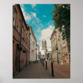 Engels land stad poster (Voorkant)