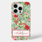 Engels Land Wildflower Garden Case-Mate iPhone Case (Achterkant)