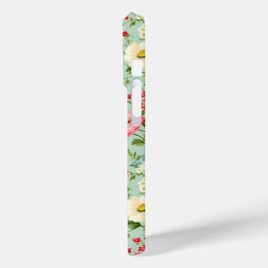 Engels Land Wildflower Garden Case-Mate iPhone Case (Achterkant / Links)
