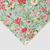 Engels Land Wildflower Tissuepapier (Detail)