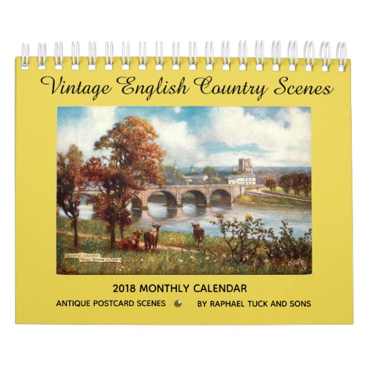  Engels Landscènes 2018 Agenda Kalender (Hoes)
