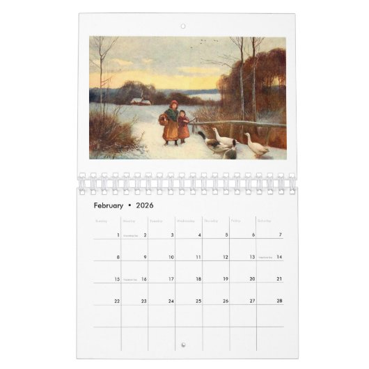  Engels Landscènes 2018 Agenda Kalender (Feb 2026)