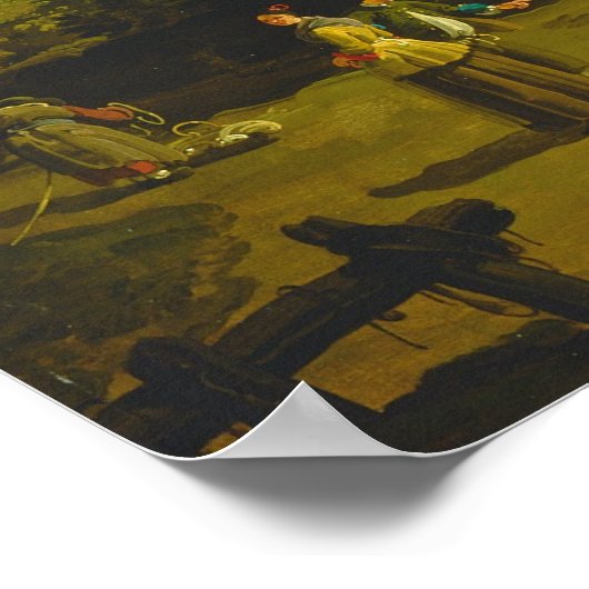 Engels landschap - Canaletto Fine Art Poster (Hoek)