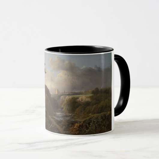 Engels Landschap in Derbyshire County Mok (Voorkant rechts)