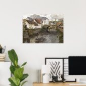 Engels landschapsverf, landschap poster (Thuiskantoor)