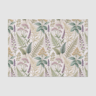 Engels Lavendel & Wilde Bloemen Cottagecore Patroo Tissuepapier