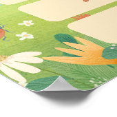 Engels Lente Dagen van de Week Classroom Poster (Hoek)