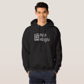 Engels leraar Khmer-taalscript = Hoodie (Voorkant volledig)