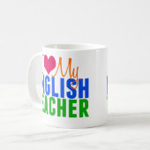 Engels leraar koffiemok (Voorkant links)