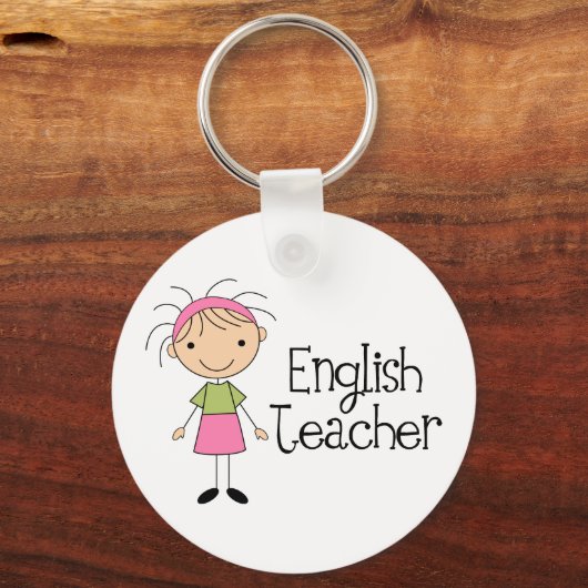 Engels leraar sleutelhanger (Voorkant)