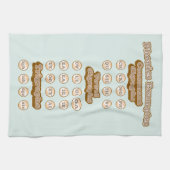 Engels leren door middel van phonics theedoek (Horizontaal)