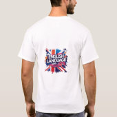 Engels leren" t-shirt (Achterkant)