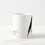 Engels majoor en quill koffiemok (Center)