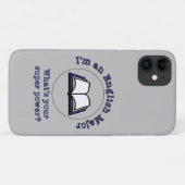 Engels Major iPhone 11 Hoesje (Achterkant (horizontaal))