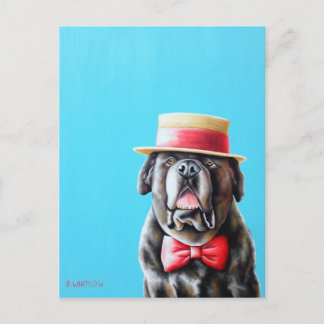 Engels Mastiff Briefkaart - Meathead