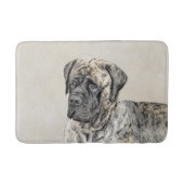 Engels Mastiff (Brindle) schilderen - Dog Art Badmat (Voorkant)