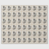 Engels Mastiff (Brindle) schilderen - Dog Art Cadeaupapier (Vlak)