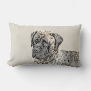 Engels Mastiff (Brindle) schilderen - Dog Art Kussen
