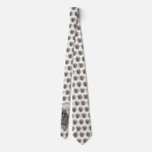 Engels Mastiff (Brindle) schilderen - Dog Art Stropdas (Achterkant)