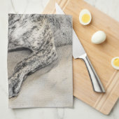 Engels Mastiff (Brindle) schilderen - Dog Art Theedoek (Quarter Fold)