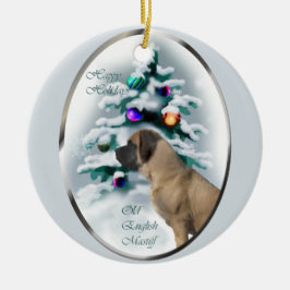 Engels Mastiff Christmas Gifts Ornament