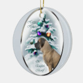 Engels Mastiff Christmas Gifts Ornament (Links)