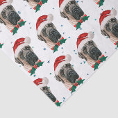 Engels Mastiff Dog Breed Christmas Tissuepapier (Detail)