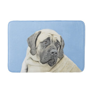 Engels Mastiff (Fawn) schilderen - Originele Dog A Badmat
