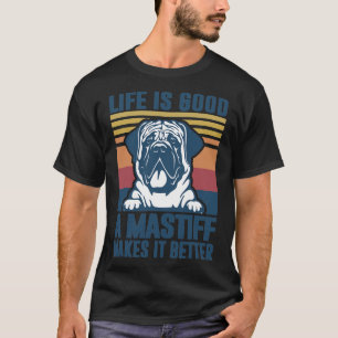 Engels Mastiff Gifts for Women Mannen Mastiff Dog  T-shirt