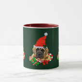 Engels Mastiff Puppy Kerstcadeaus Mok (Midden)