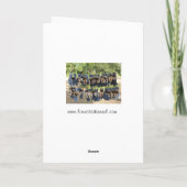 Engels Mastiff Puppy valentijn Wens Feestdagen Kaart (Achterkant)