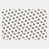 Engels Mastiff Schilderij Brindle Originele Hond A Inpakpapier Vel (Voorkant 2)