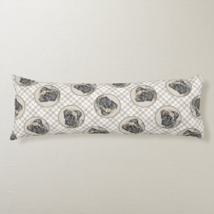 Engels Mastiff Schilderij Brindle Originele Hond A Lichaamskussen