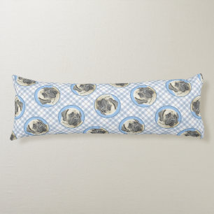 Engels Mastiff Schilderij Fawn Originele Pet Dog A Lichaamskussen