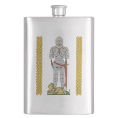 Engels Medieval Knight Circa 1430 Heupfles (Voorkant)