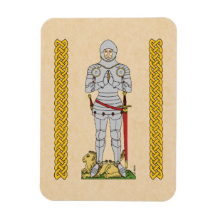 Engels Medieval Knight Circa 1430 Magneet