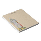 Engels Medieval Knight Circa 1430 Notitieblok (Schuin)