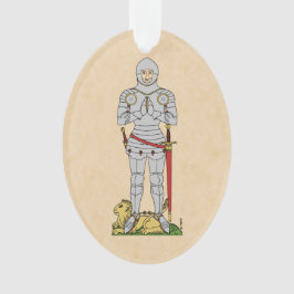 Engels Medieval Knight Circa 1430 Ornament