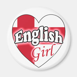 Engels Meisje Magneet