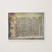 Engels miniatuur, 'Medica', ter illustratie van ee Legpuzzel (Horizontaal)