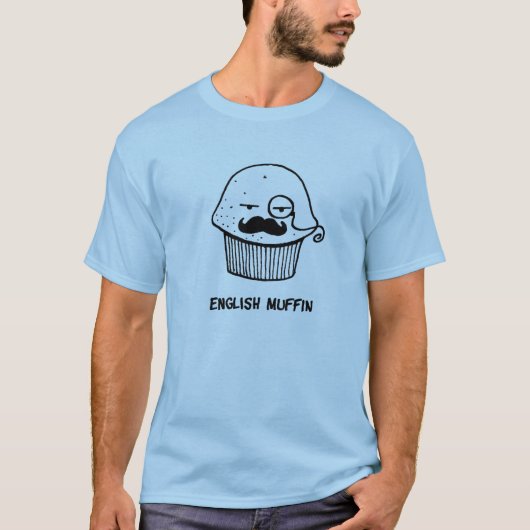 Engels Muffin T-shirt (Voorkant)